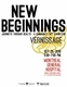 Vernissage poster for "New Beginnings" exhibition