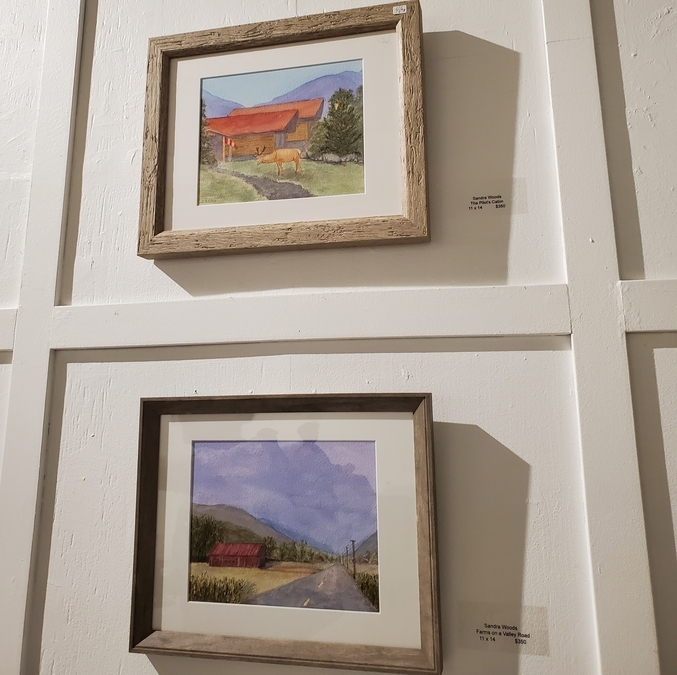 Two of my watercolours juried into the 2023 WASM show